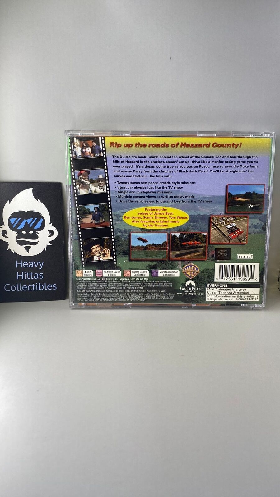 PS1 – The Dukes of Hazzard: Racing for Home – CIB