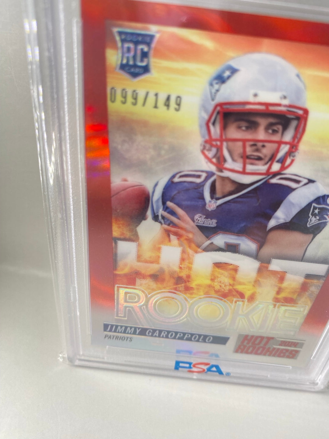 Jimmy Garoppolo Red Prizm /149 detail