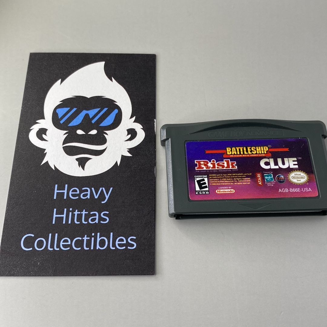 GBA – Risk / Battleship / Clue – Loose