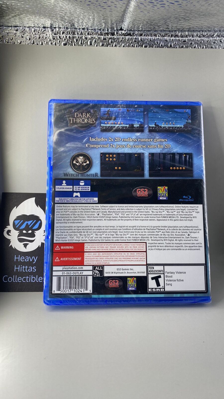 PS4 – Dark Thrones / Witch Hunter Double Pack – New