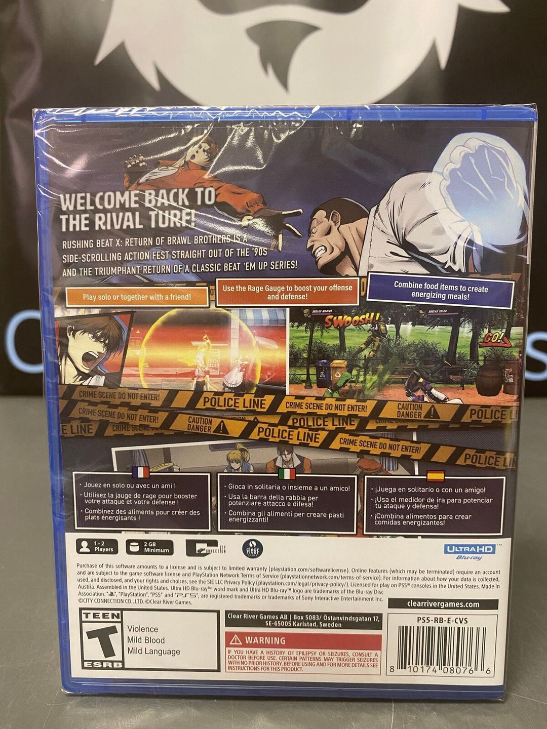 PS5 – RUSHING BEAT X: Return of Brawl Brothers – New