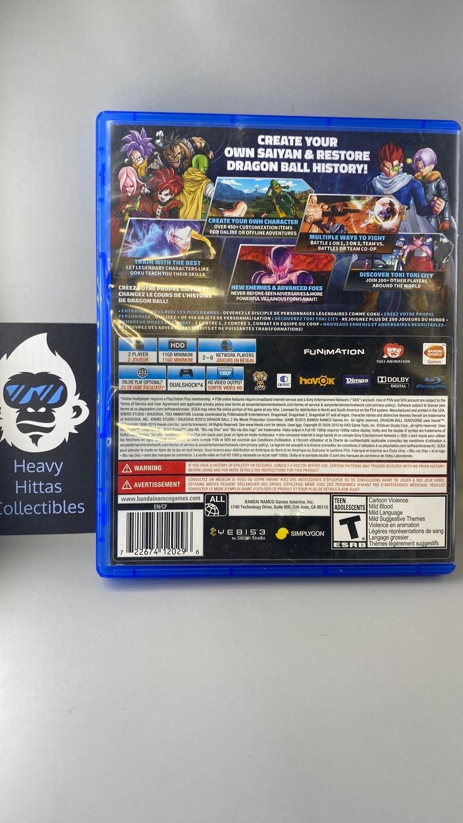 PS4 – Dragon Ball Xenoverse – CIB