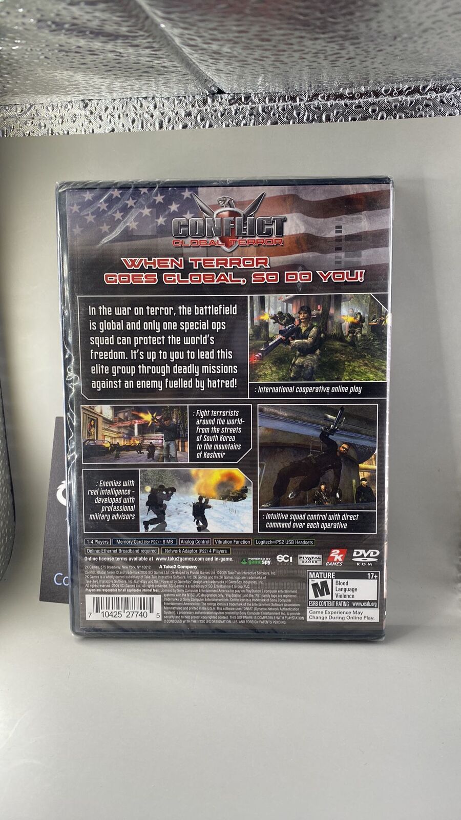 PS2 – Conflict: Global Terror – New
