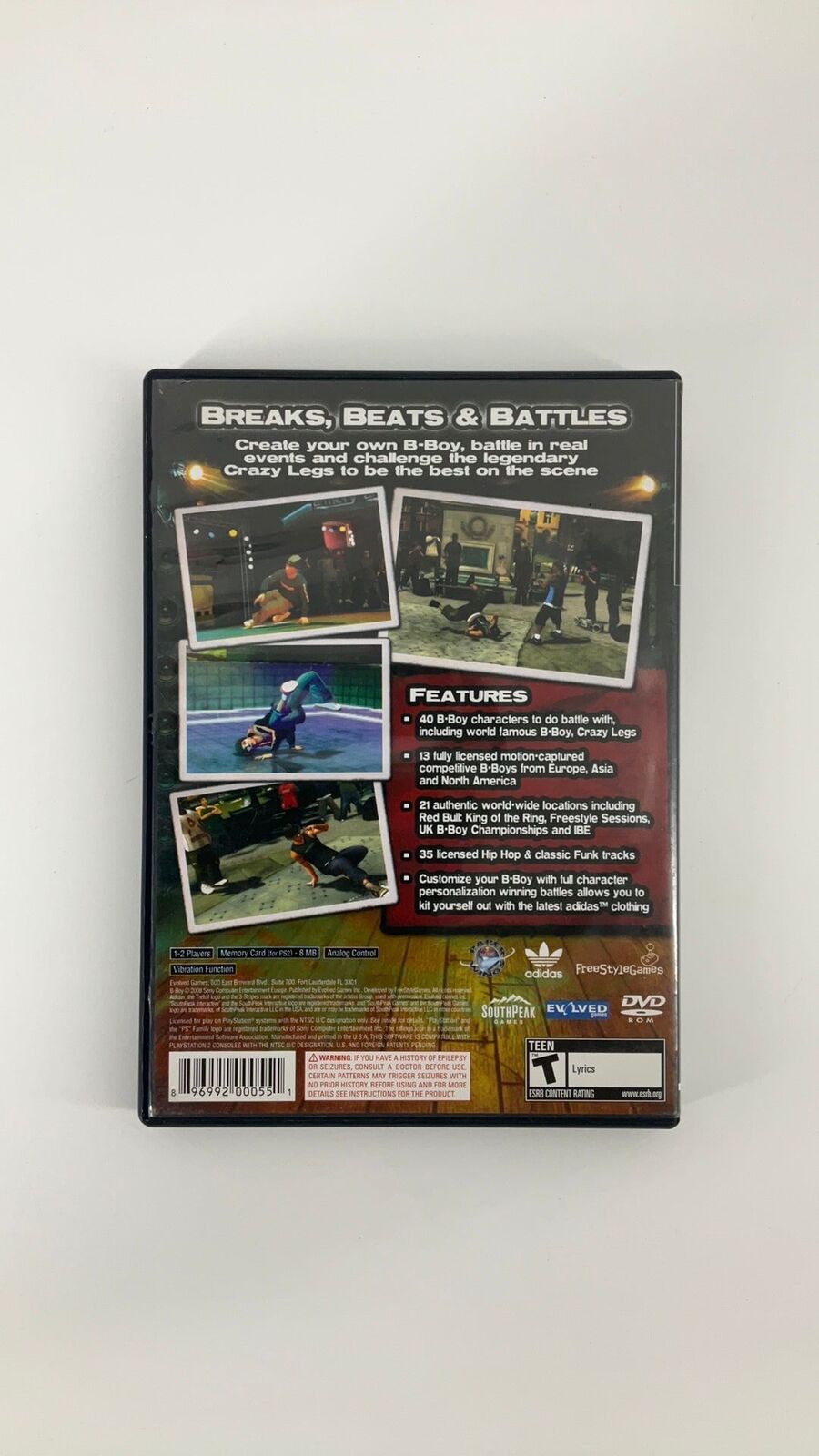 PS2 – B-Boy – CIB