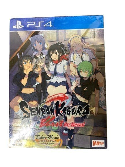 PS4 – Senran Kagura: Burst Re:Newal – Tailor-Made Limited Edition – New
