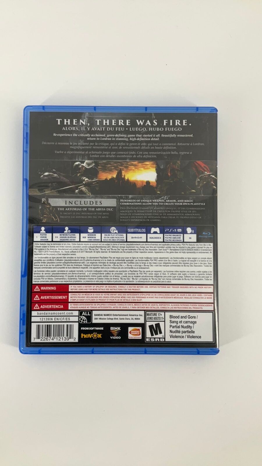 PS4 – Dark Souls Remastered – CIB