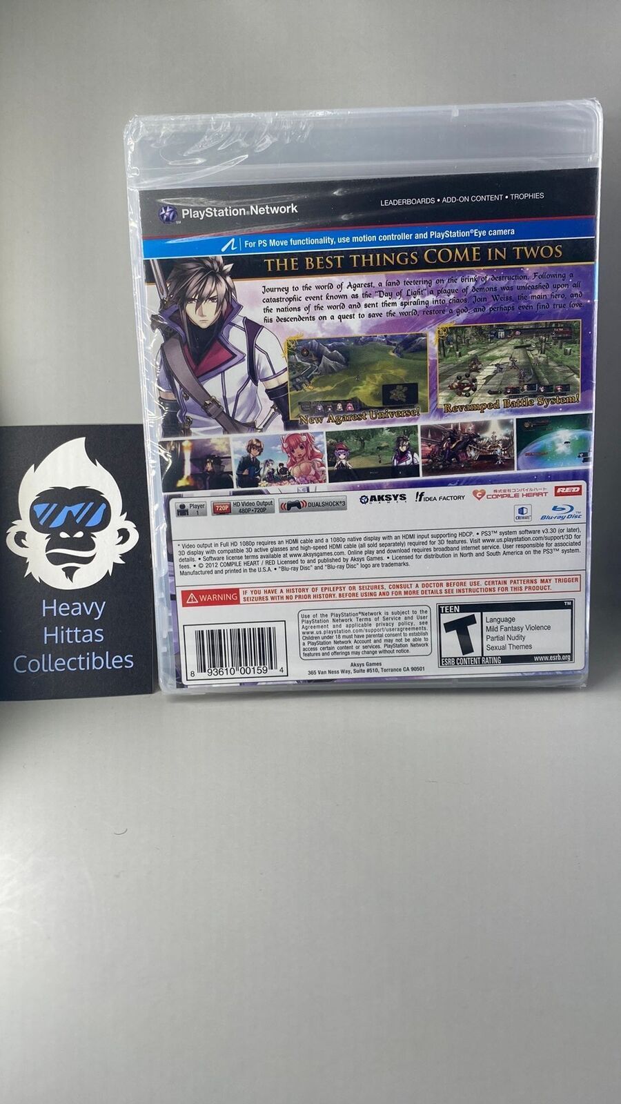 PS3 – Record of Agarest War 2 – New