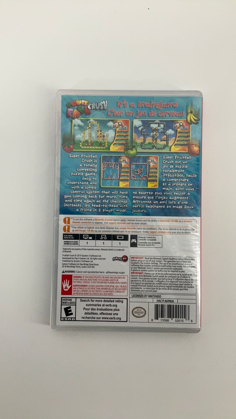 Switch – Fruit Fall Crush – New