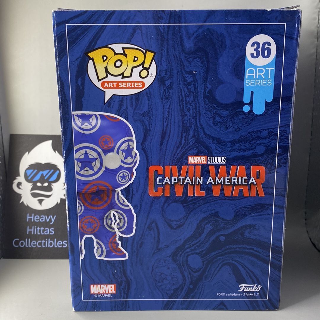 Funko Pop! Art Series Captain America Civil War (36)