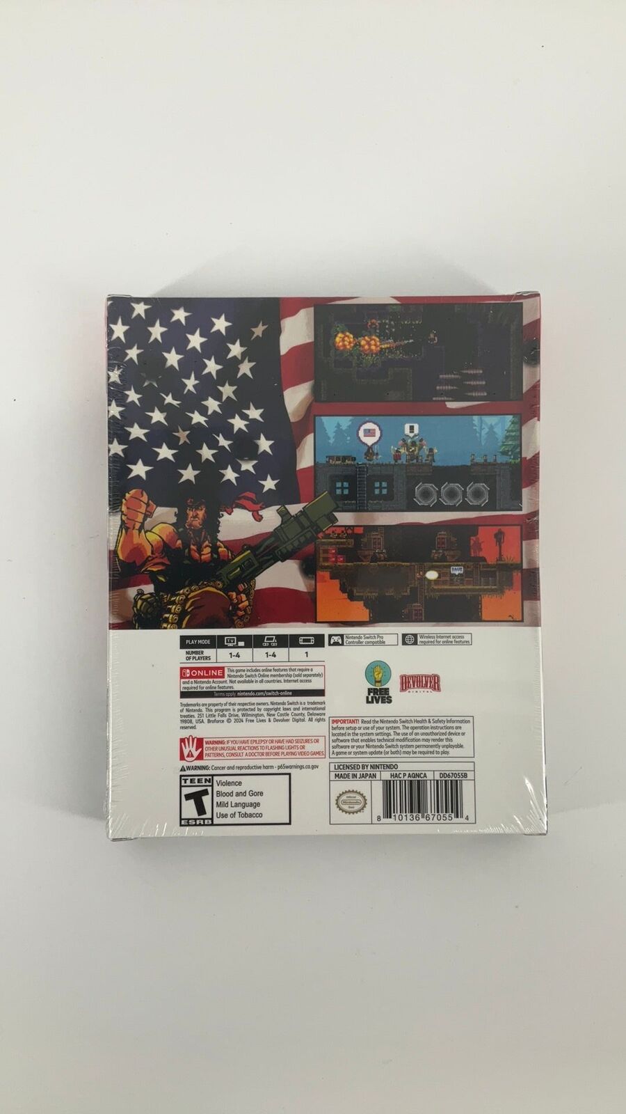Switch – Broforce Deluxe Edition – New