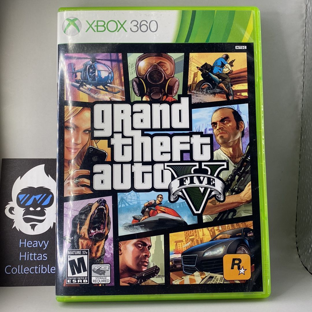 Xbox 360 - Grand Theft Auto V - CIB