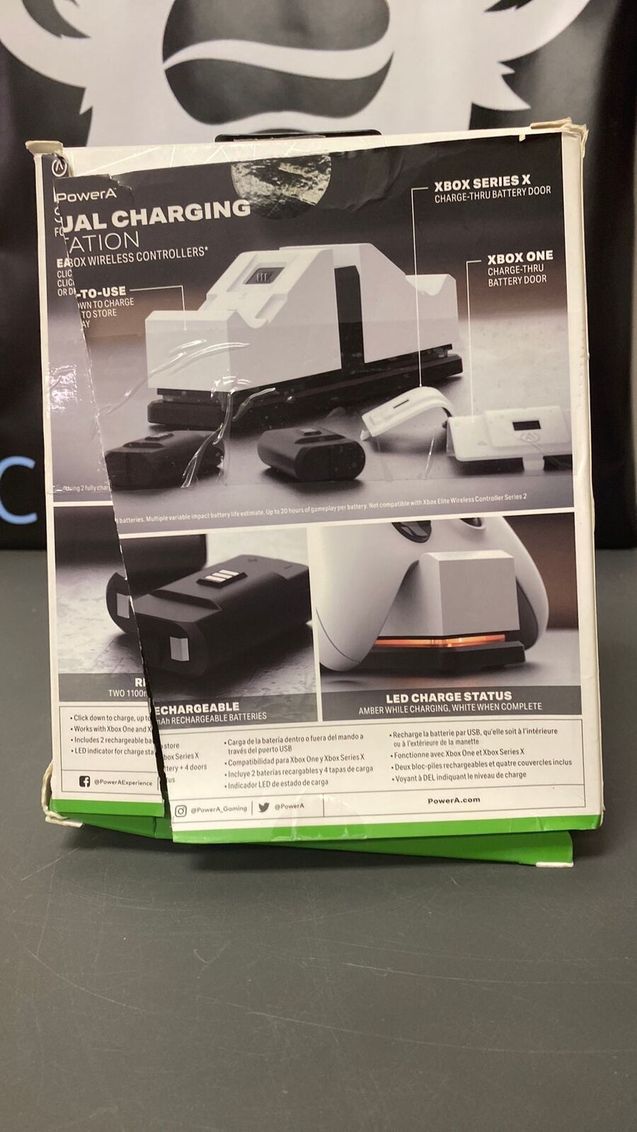 Xbox One / Xbox Series X|S - PowerA Dual Charging Station - Open Box