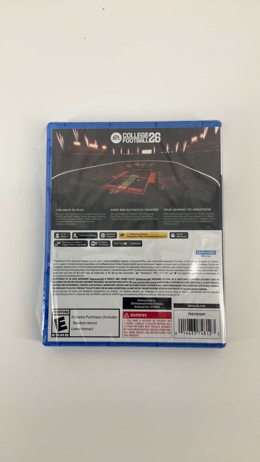 PS5 – EA Sports College Football 26 – New