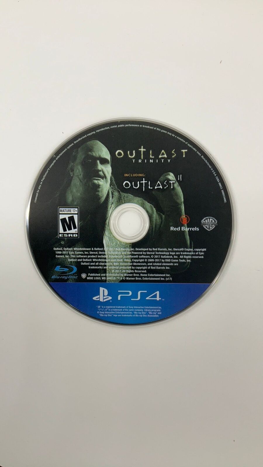 PS4 – Outlast Trinity – CIB