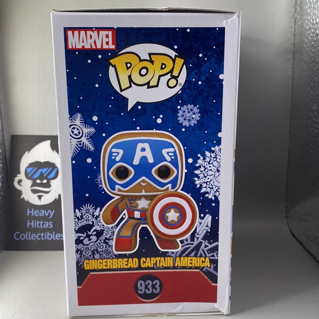 Funko Pop! Marvel Gingerbread Captain America (933)