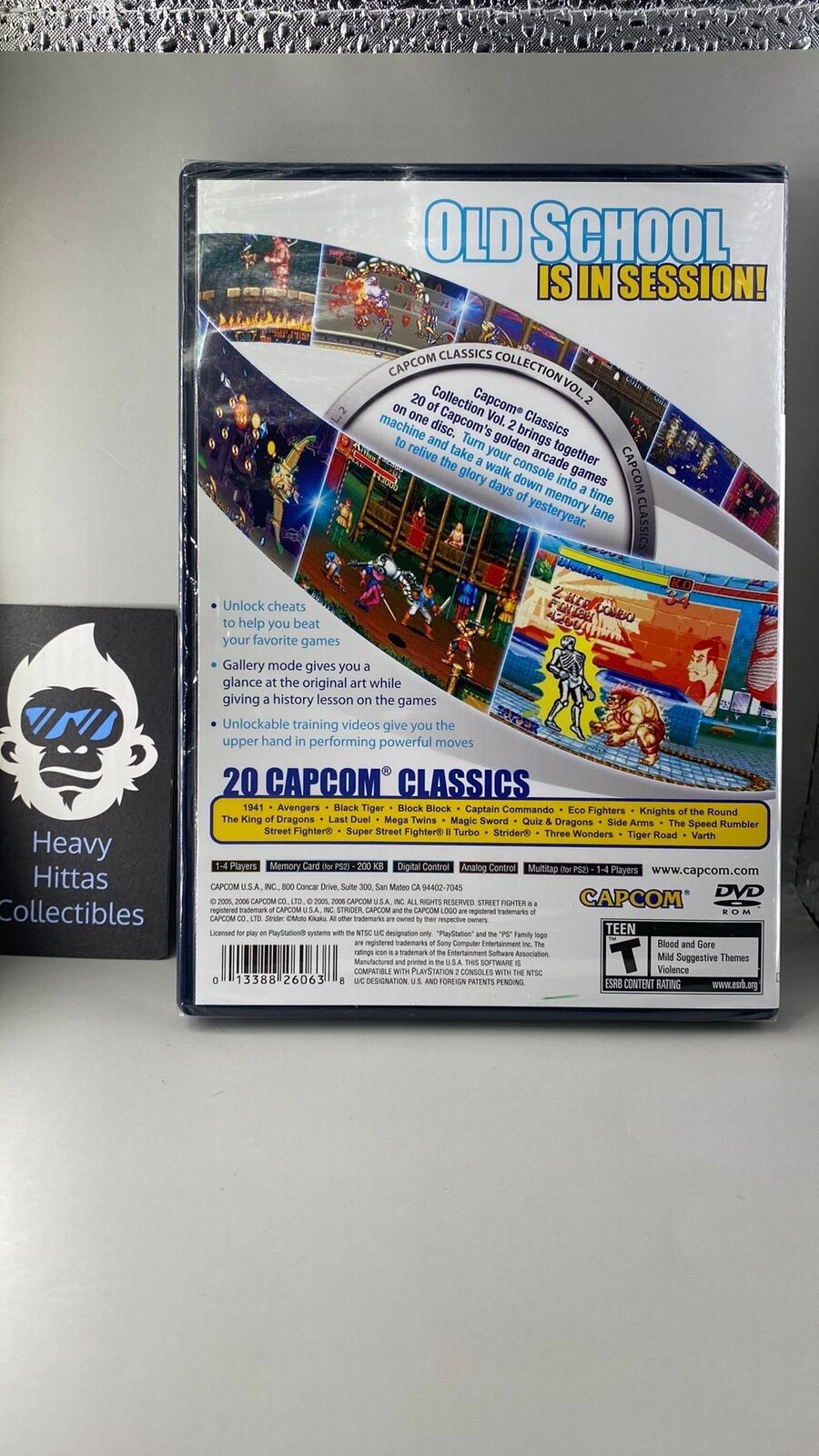 PS2 – Capcom Classics Collection: Volume 2 – New
