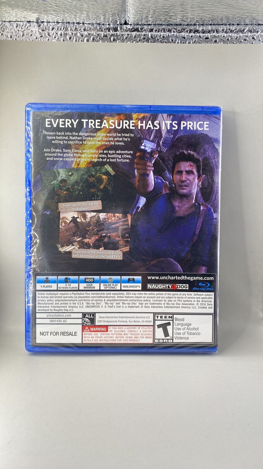 PS4 – Uncharted 4: A Thief's End – New