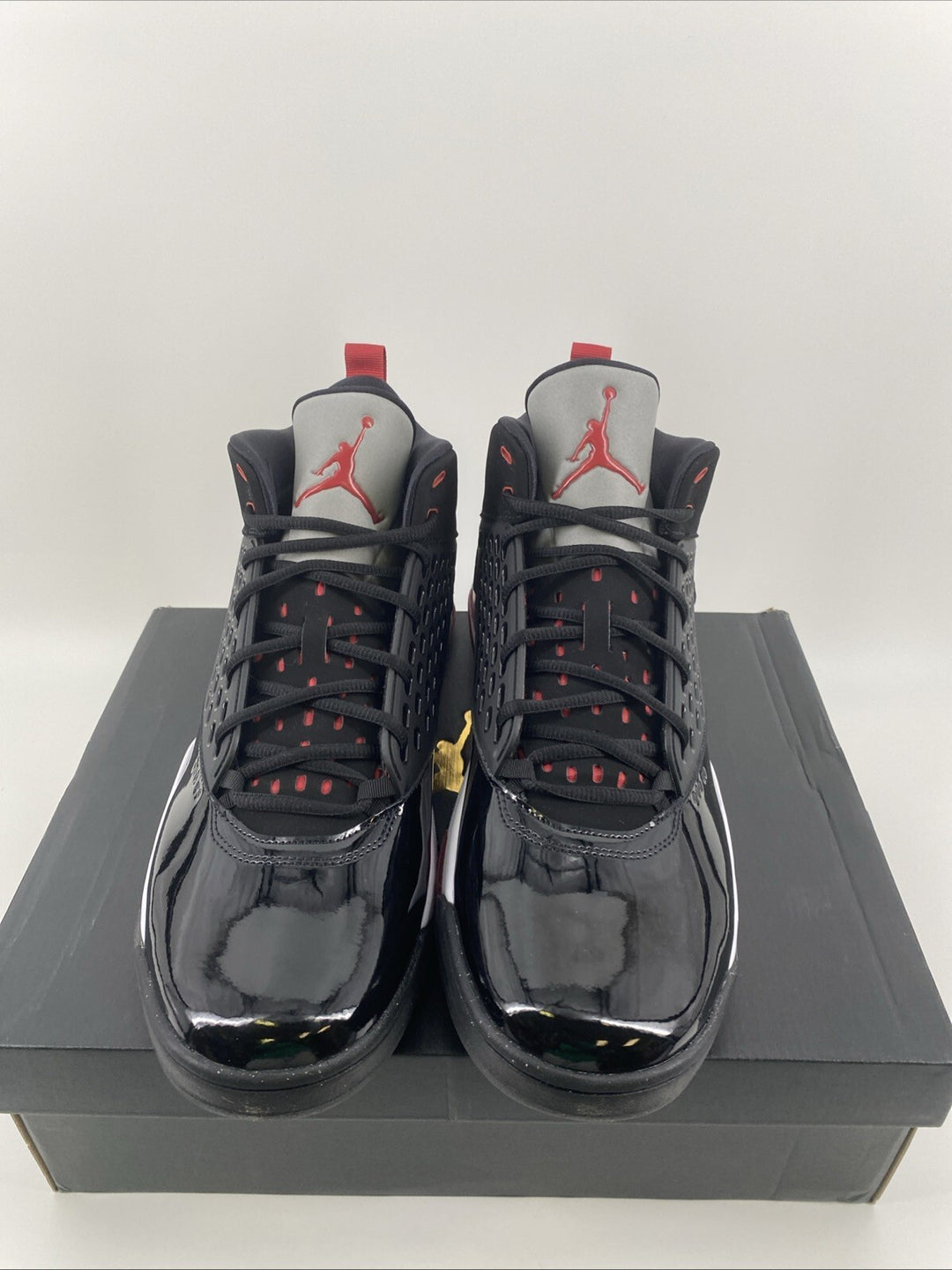 New Size 15 Men's Nike Men's Jordan Maxin 200 Black/Red/White  CD6107 001