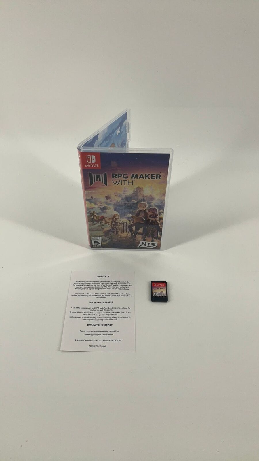 Switch – RPG Maker WITH – CIB