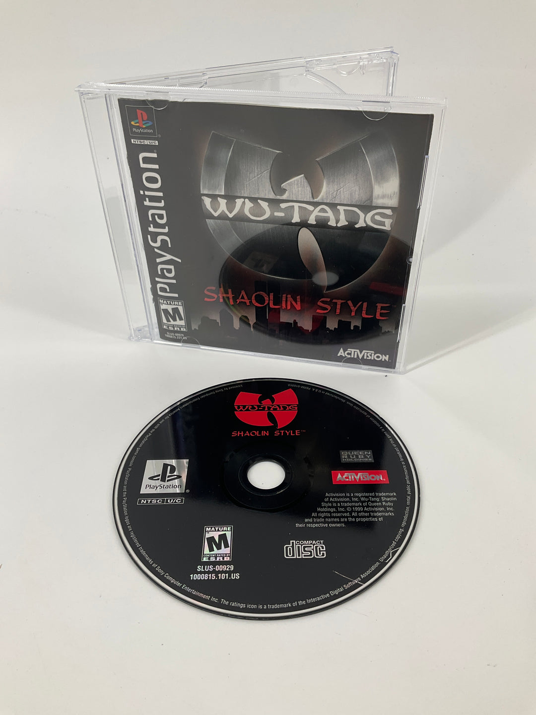 PS1 – Wu-Tang: Shaolin Style – Loose