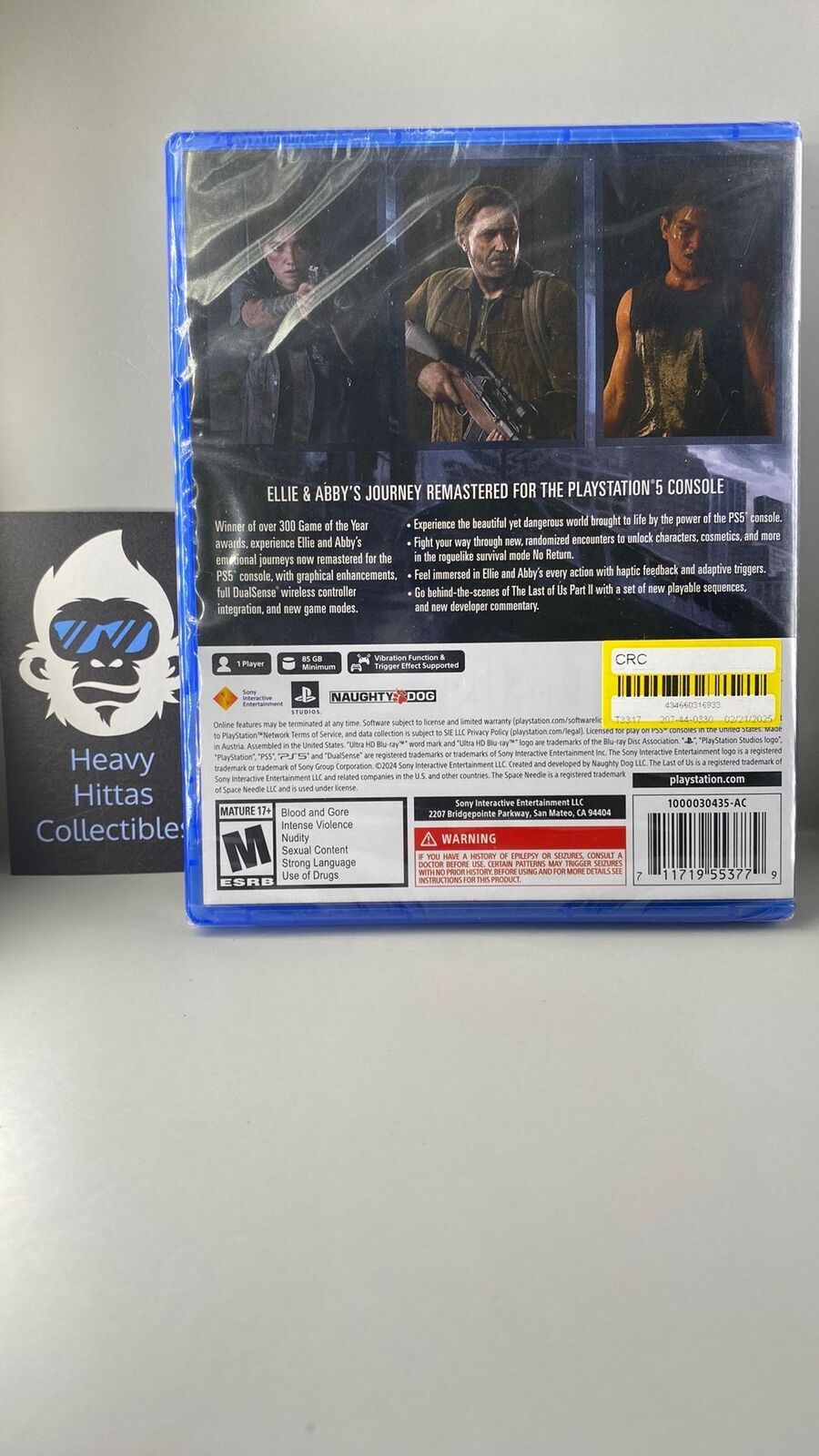 PS5 – The Last of Us Part II Remastered – New