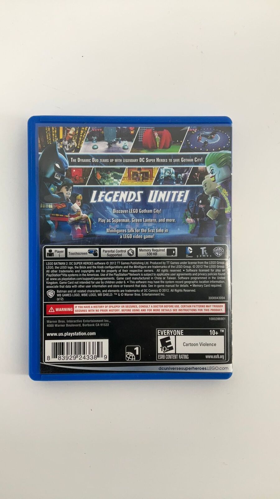 PSVita - LEGO Batman 2 DC Super Heroes