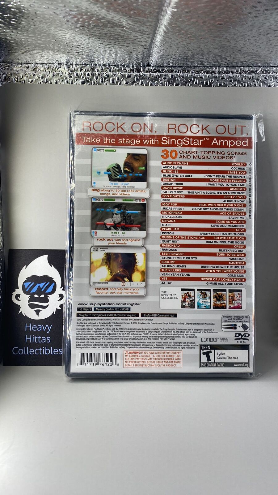 PS2 – SingStar: Amped – New