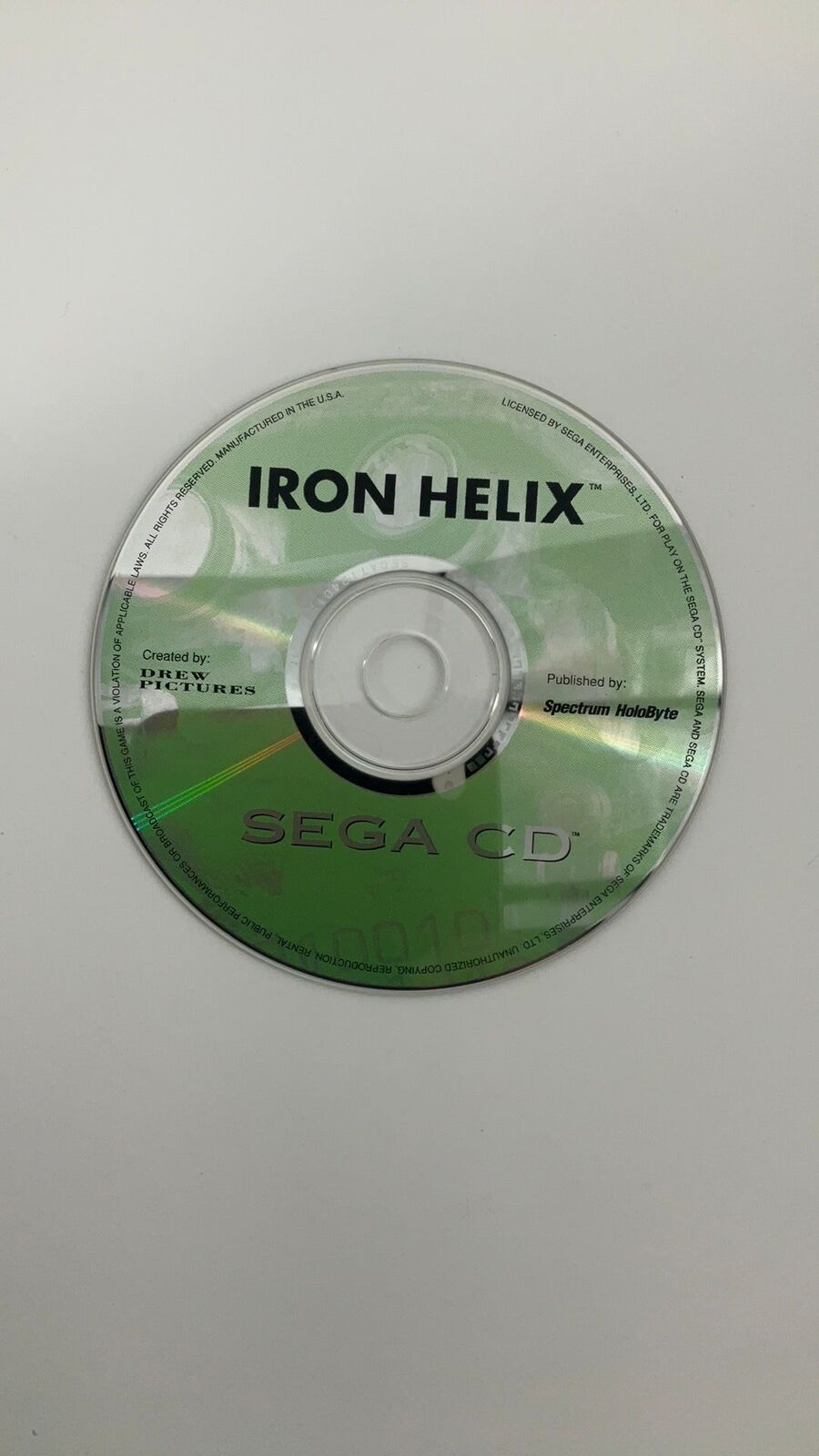 SEGA CD – Iron Helix – CIB