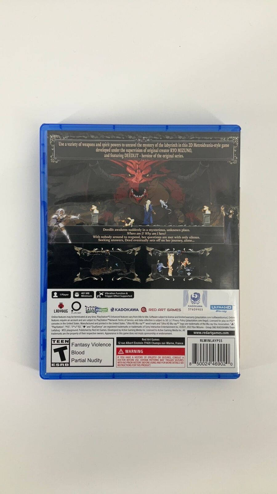 PS5 – Record of Lodoss War: Deedlit in Wonder Labyrinth – CIB