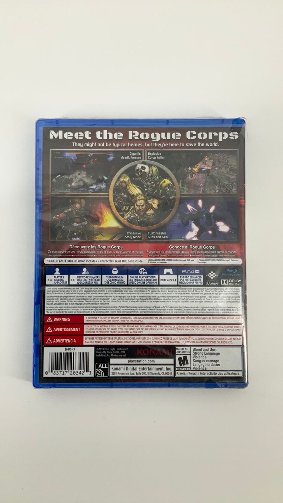 PS4 – Contra: Rogue Corps – New
