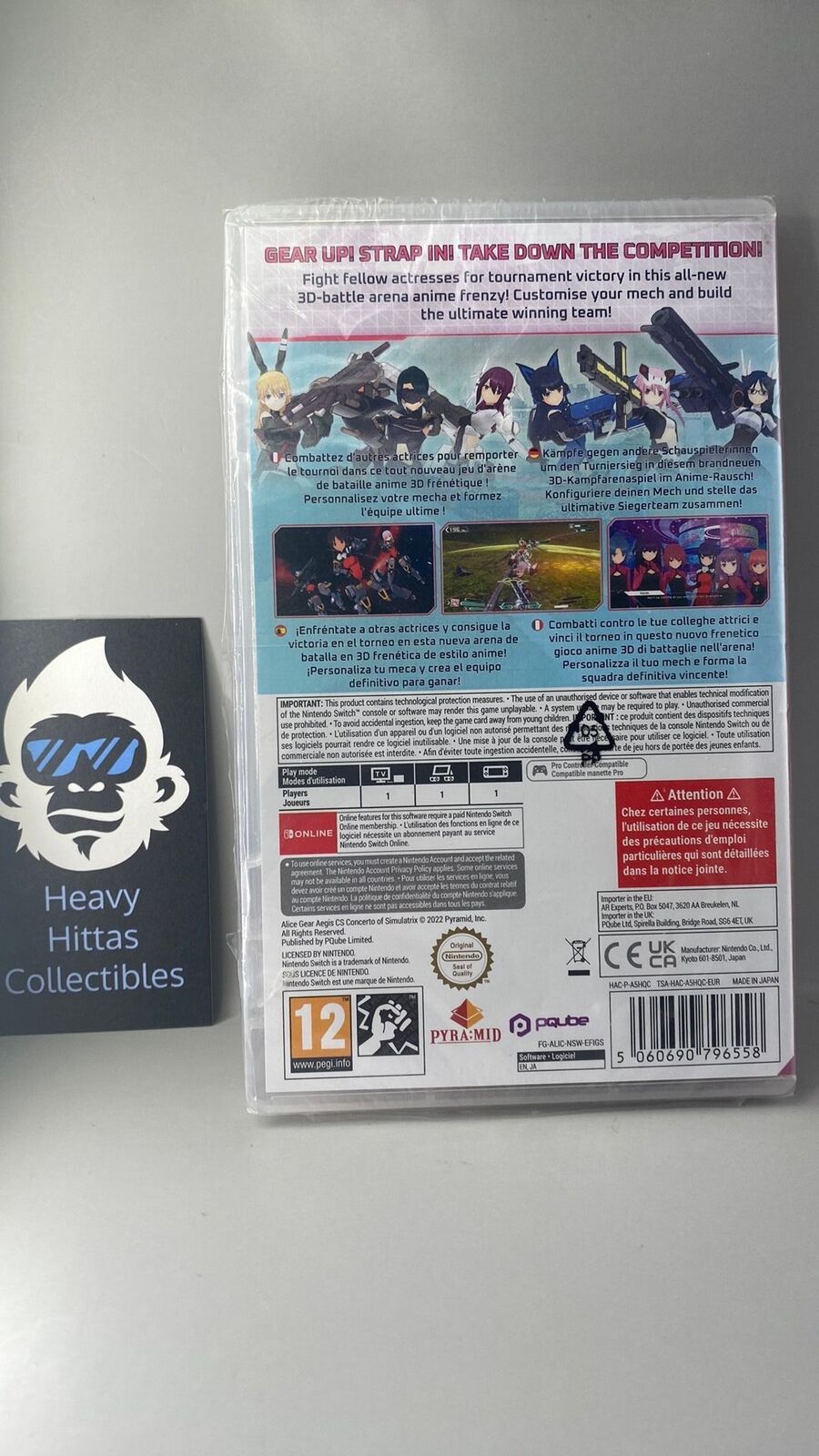 Switch – Alice Gear Aegis CS: Concerto of Simulatrix – New