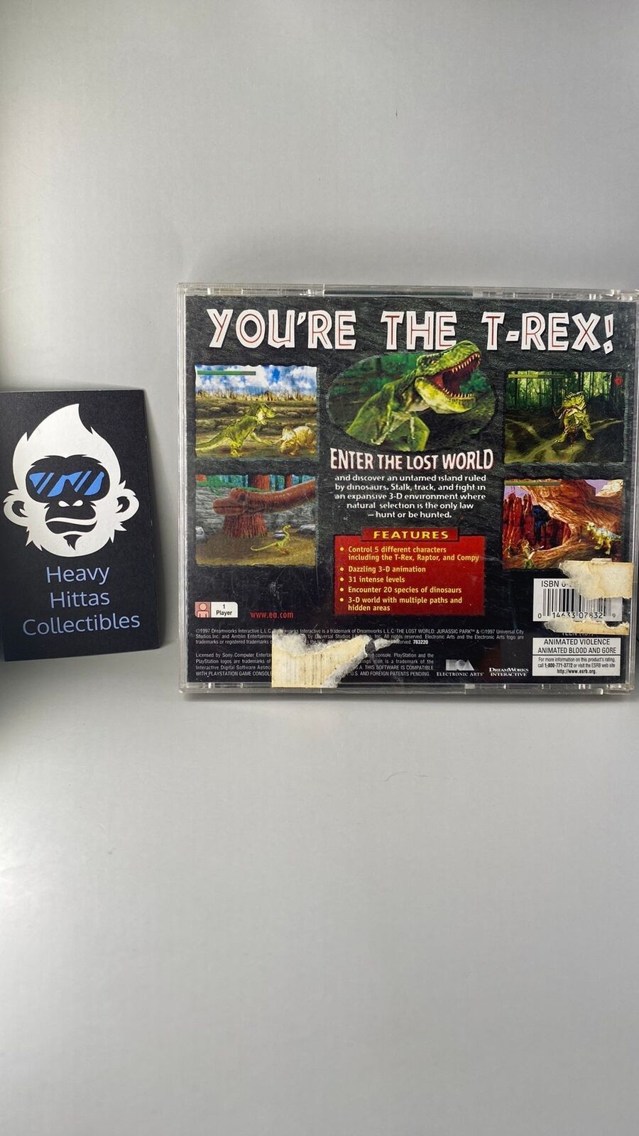 PS1 – The Lost World: Jurassic Park – CIB