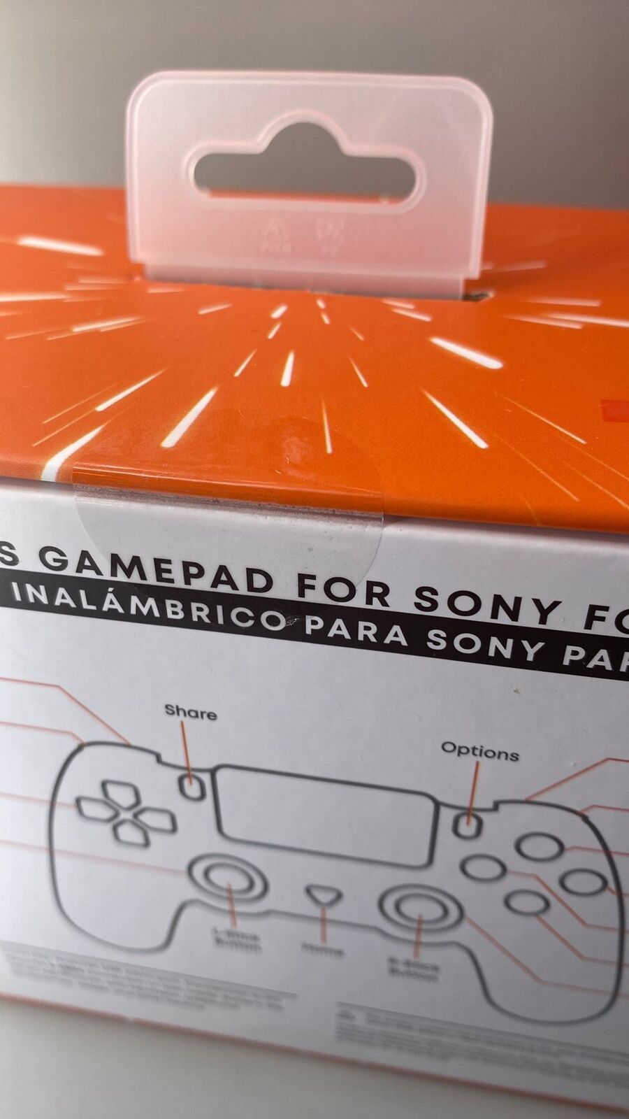 PS4 / PC - Wireless Controller (Ember Orange) - New