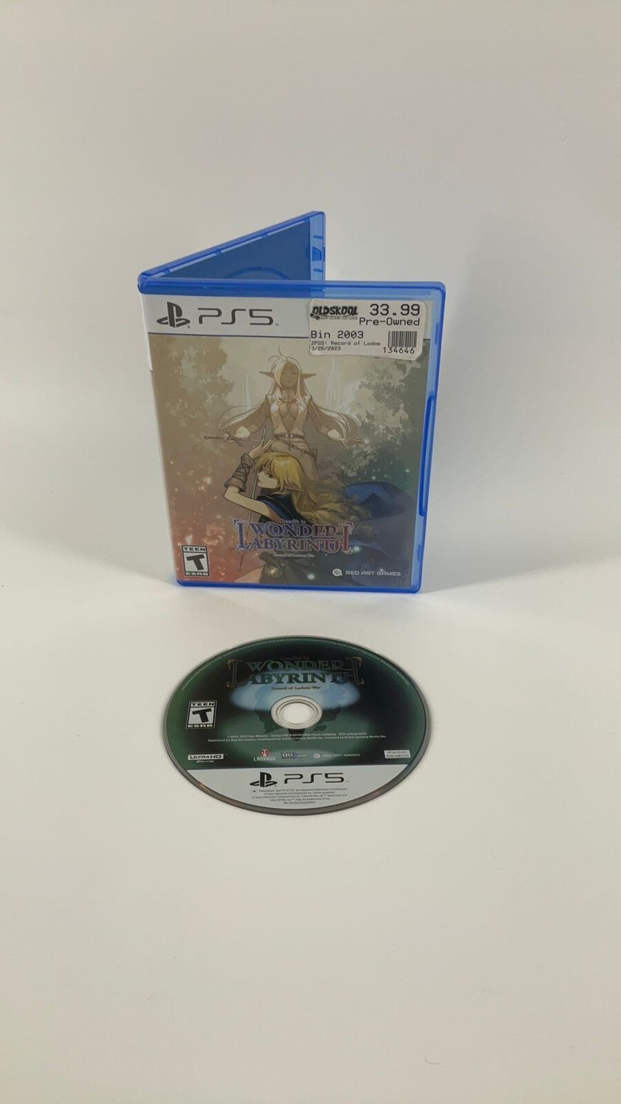 PS5 – Record of Lodoss War: Deedlit in Wonder Labyrinth – CIB