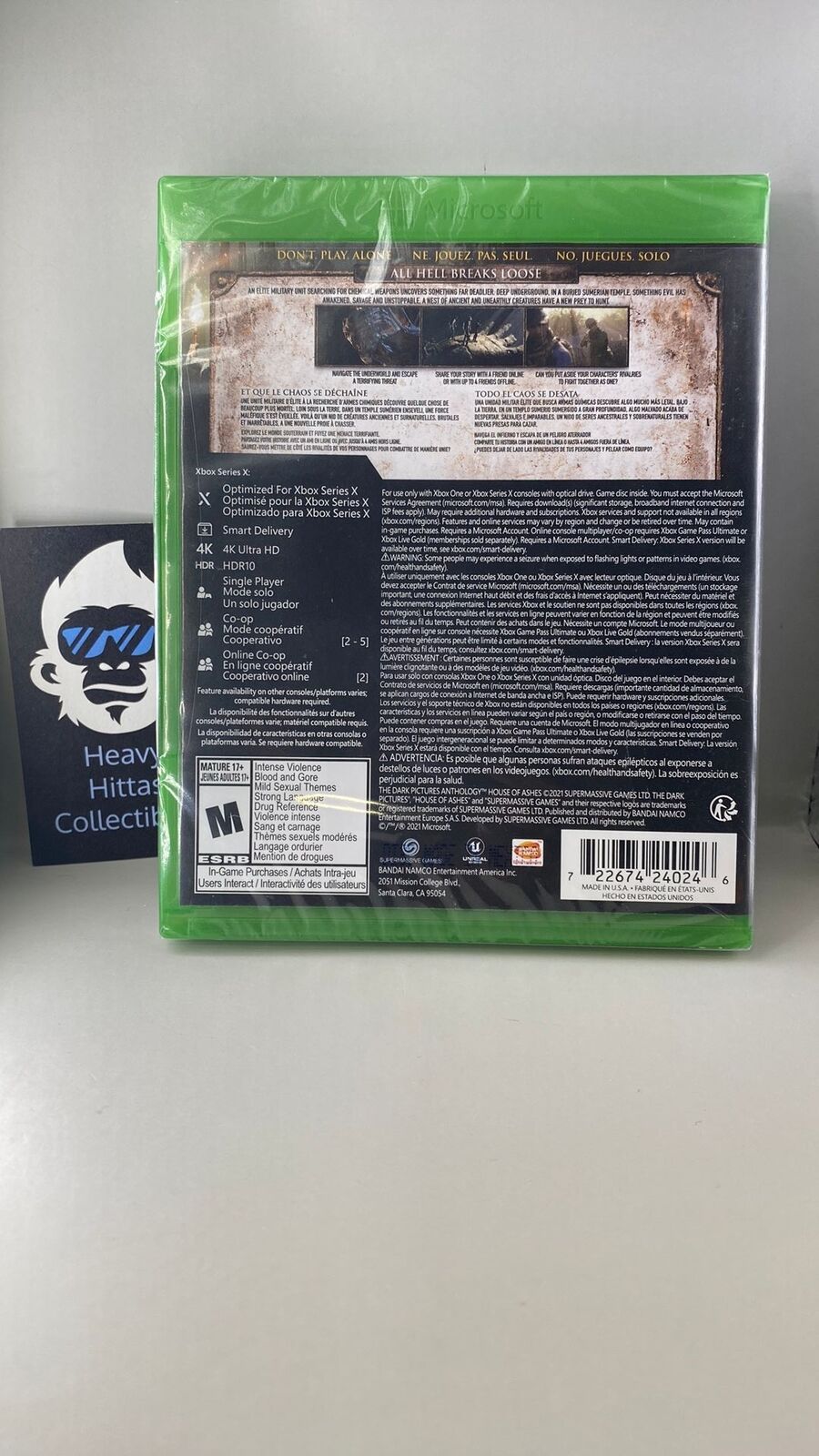 Xbox One / Xbox Series X - The Dark Pictures Anthology: House of Ashes - New