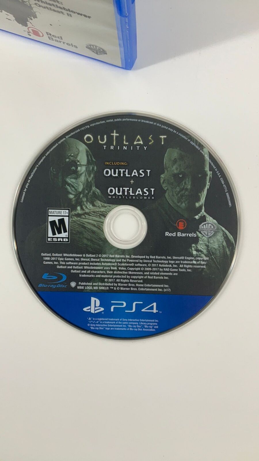 PS4 – Outlast Trinity – CIB