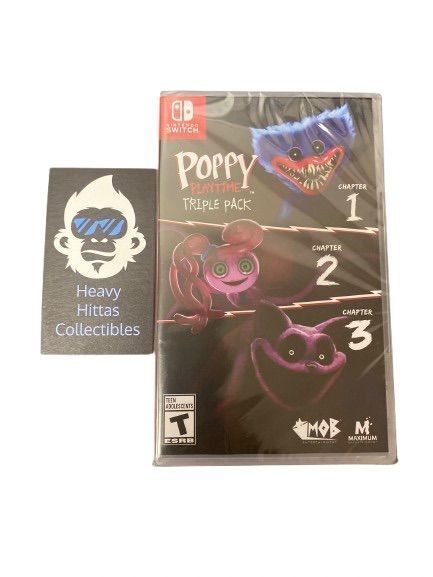 Switch – Poppy Playtime Triple Pack – New