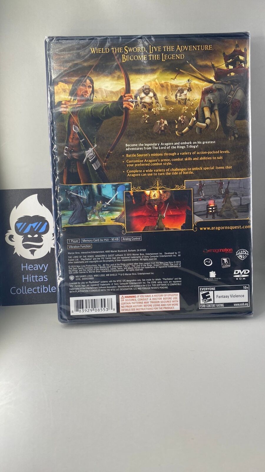 PS2 – The Lord of the Rings: Aragorn's Quest – New