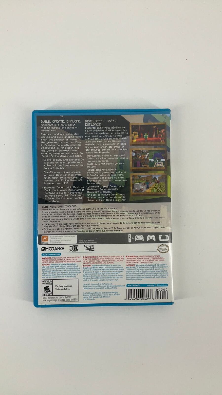 Wii U - Minecraft - CIB