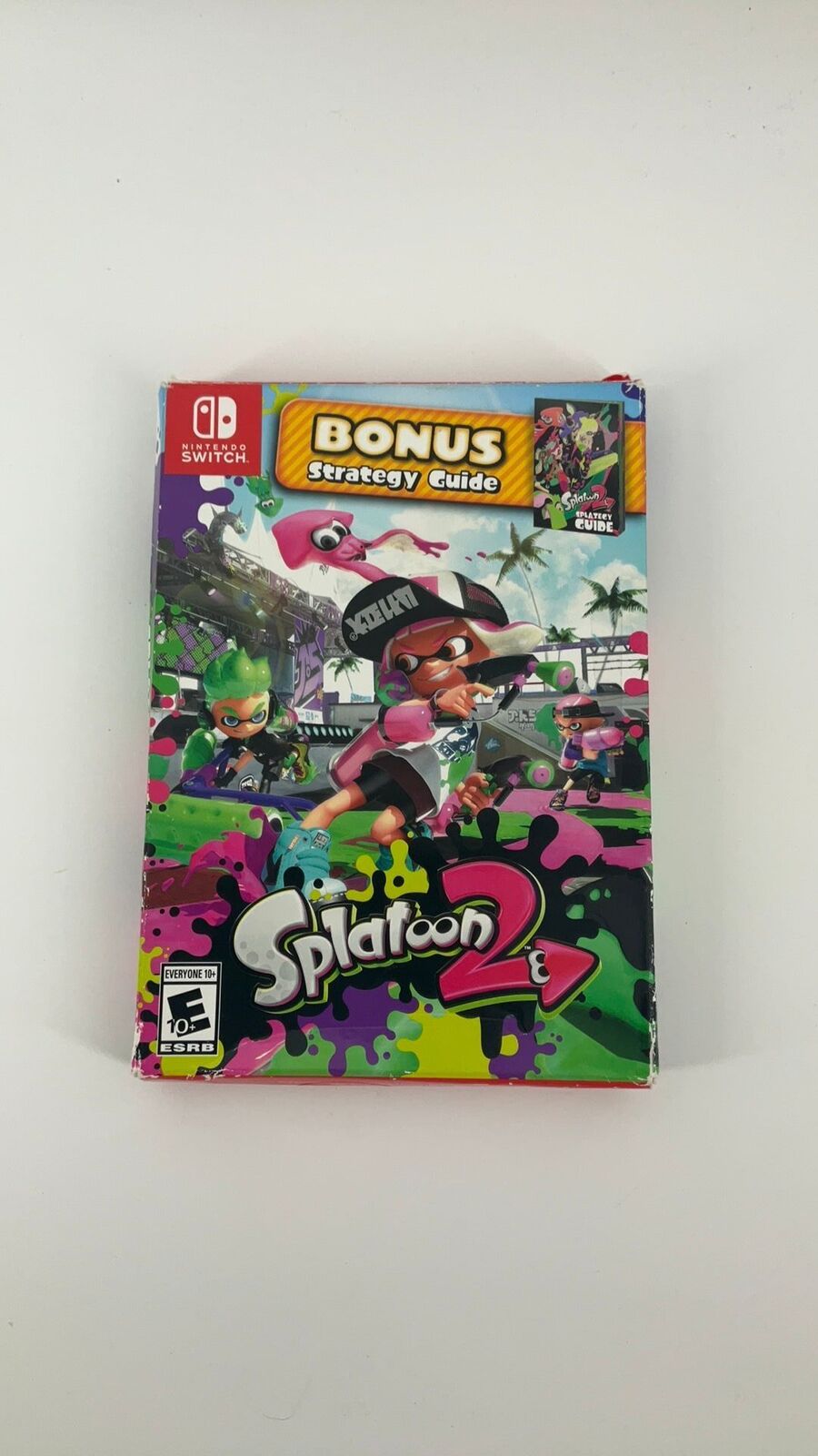 Switch – Splatoon 2 with Bonus Strategy Guide – CIB++