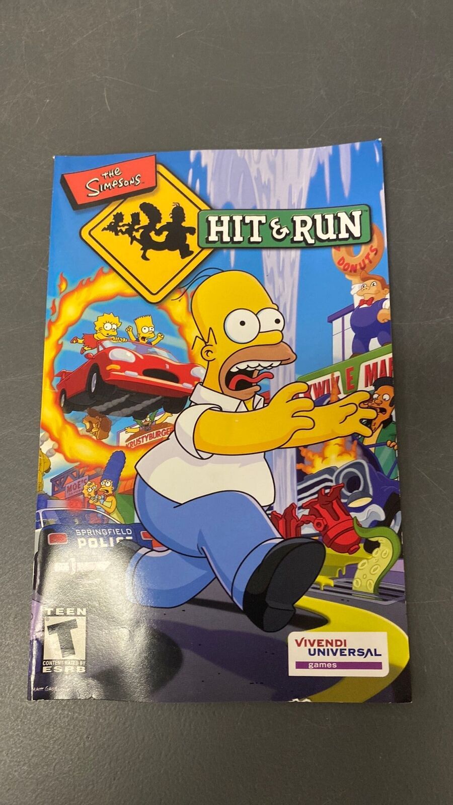 PS2 – The Simpsons: Hit & Run – CIB