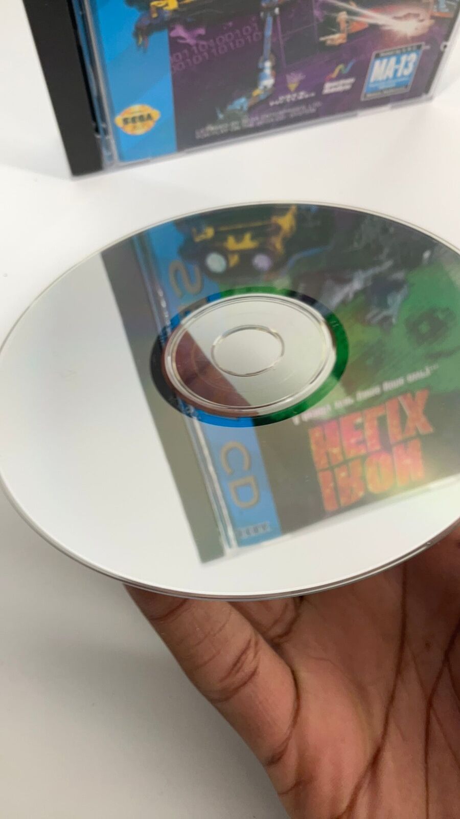 SEGA CD – Iron Helix – CIB