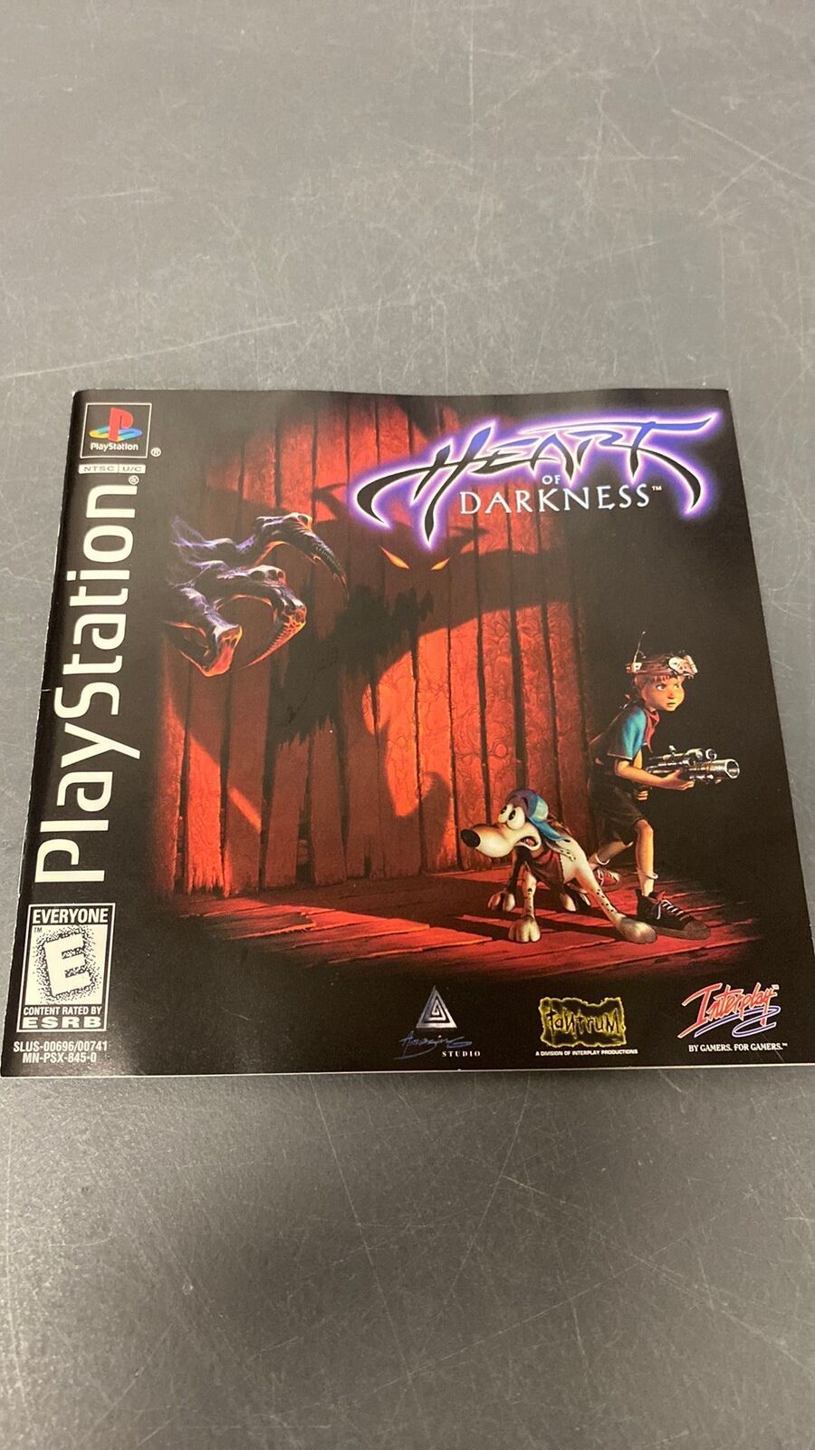 PS1 – Heart of Darkness – CIB