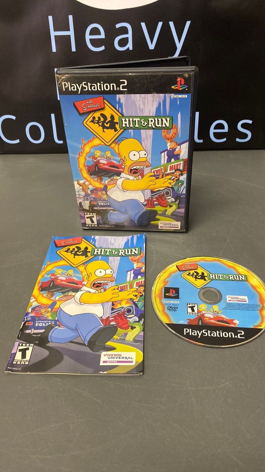PS2 – The Simpsons: Hit & Run – CIB