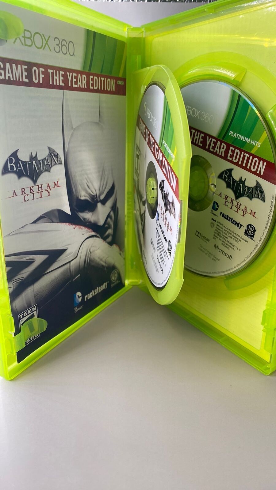 Xbox 360 - Batman: Arkham City Game of the Year Edition - CIB