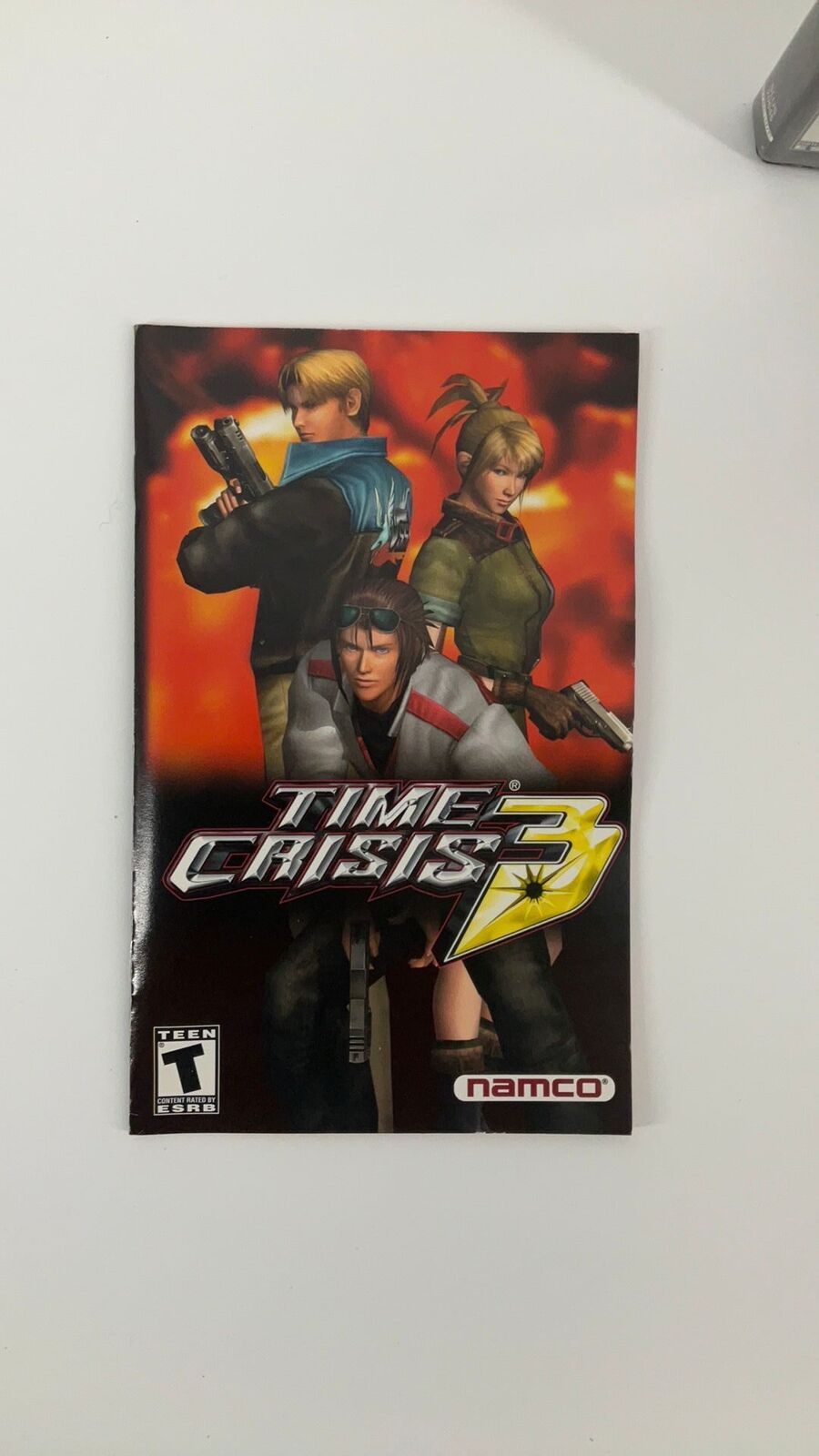 PS2 – Time Crisis 3 – CIB