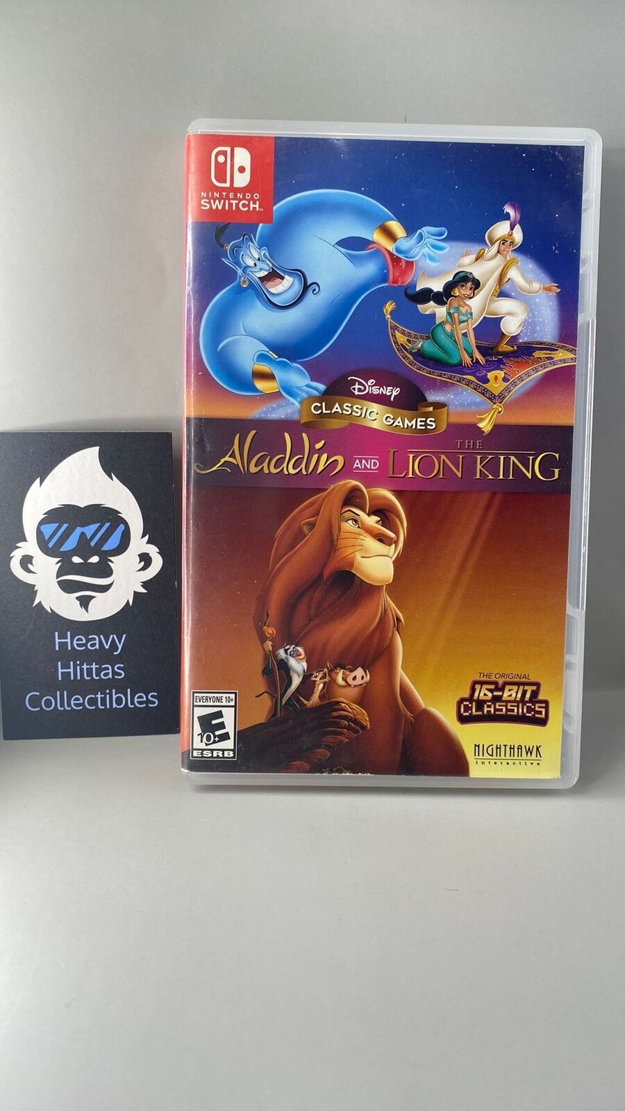 Switch – Disney Classic Games: Aladdin and The Lion King – CIB