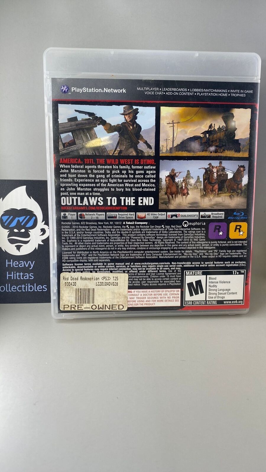 PS3 – Red Dead Redemption – CIB++