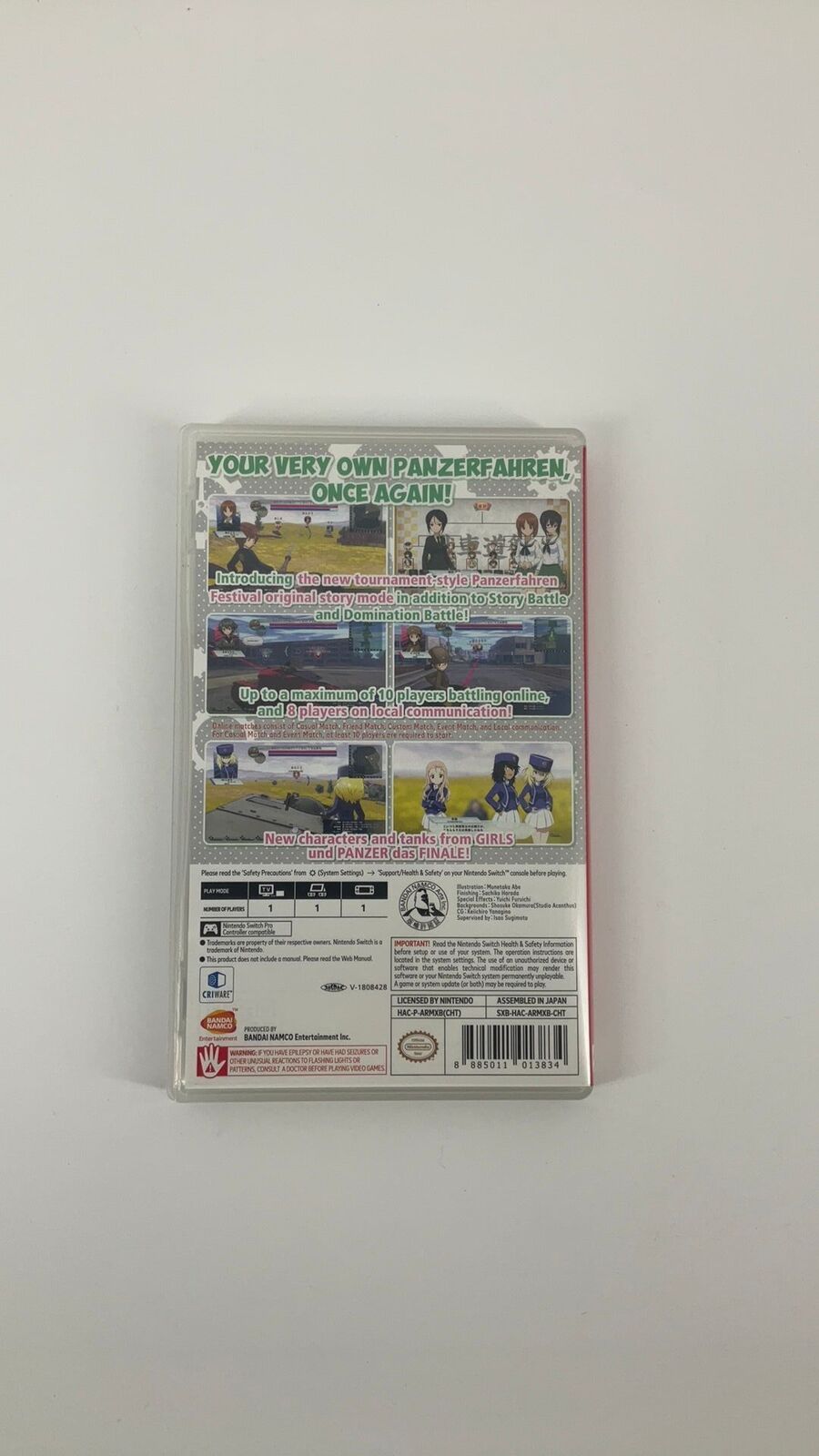 Switch – Girls und Panzer: Dream Tank Match DX – CIB