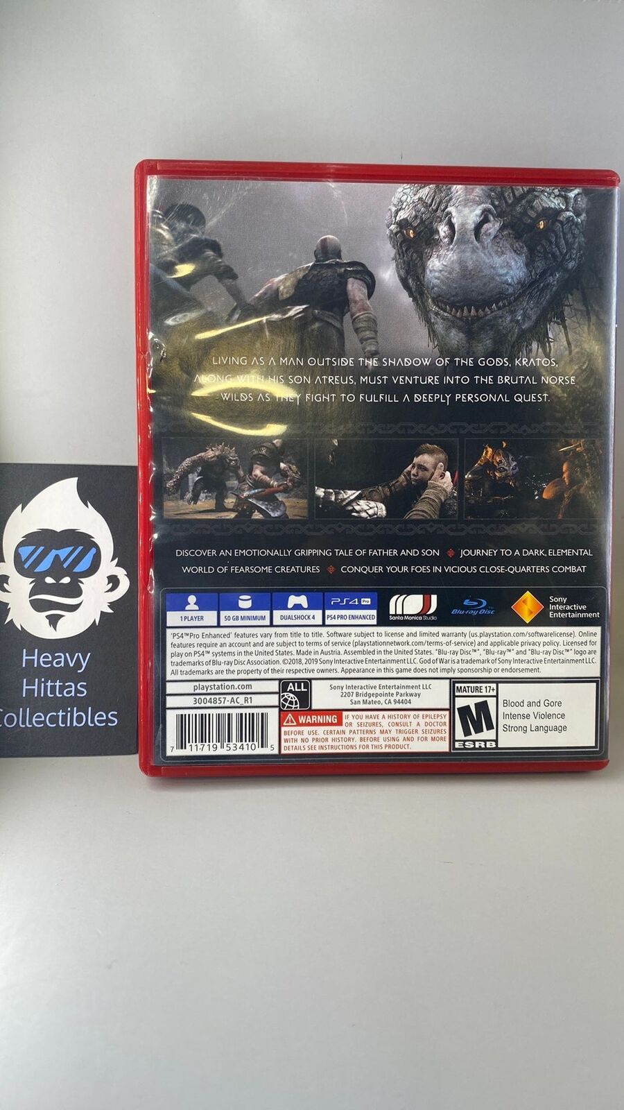 PS4 – God of War – CIB